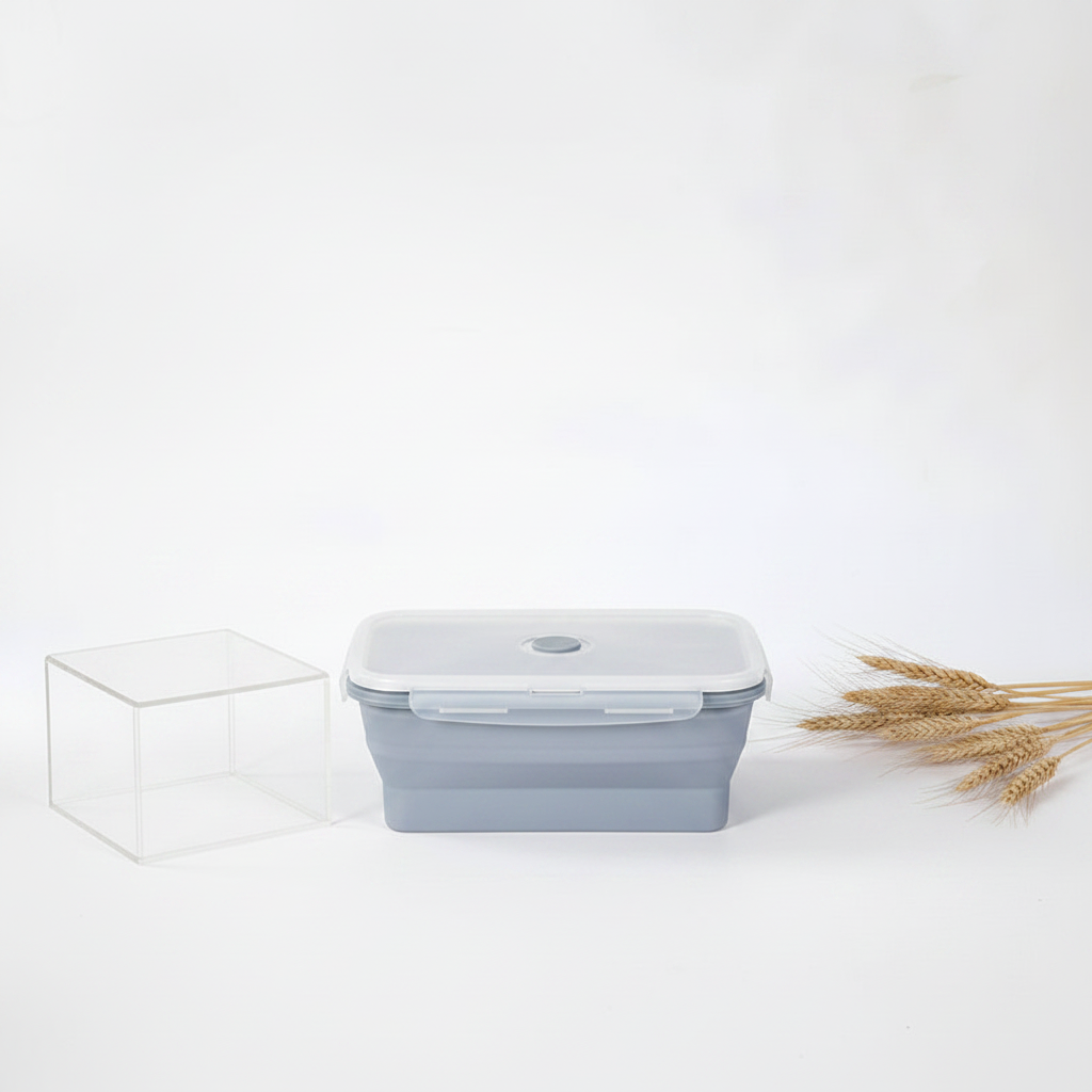 Boite à déjeuner en silicone pliable - PLISSÉ