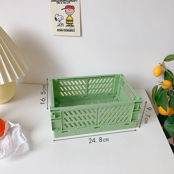 Organiseur de voiture pliable compact - coloris Vert - PLISSÉ