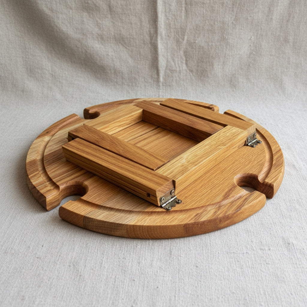 Table de pique-nique pliable en bois - PLISSÉ
