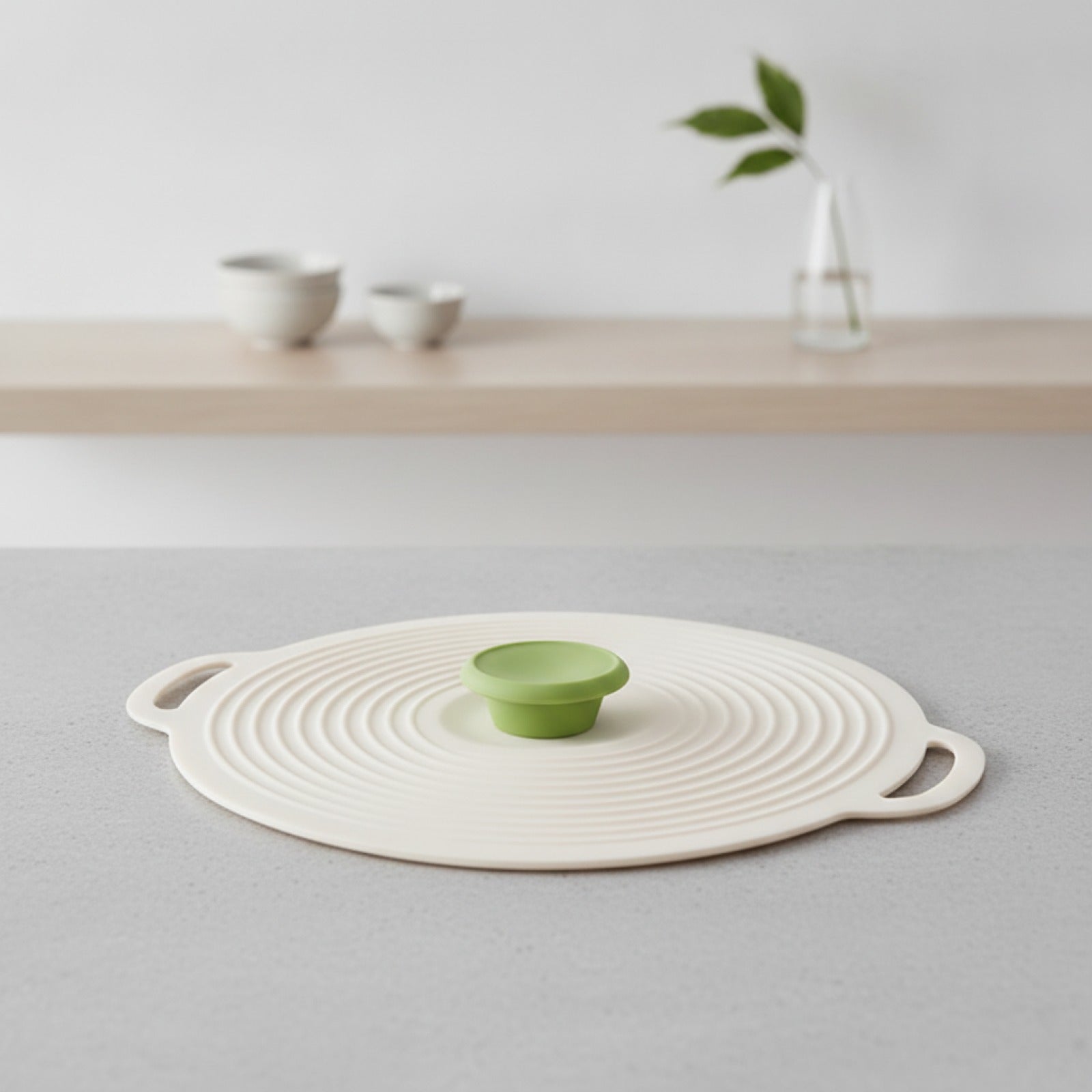 Couvercles silicone pliables micro-ondes - coloris L - PLISSÉ