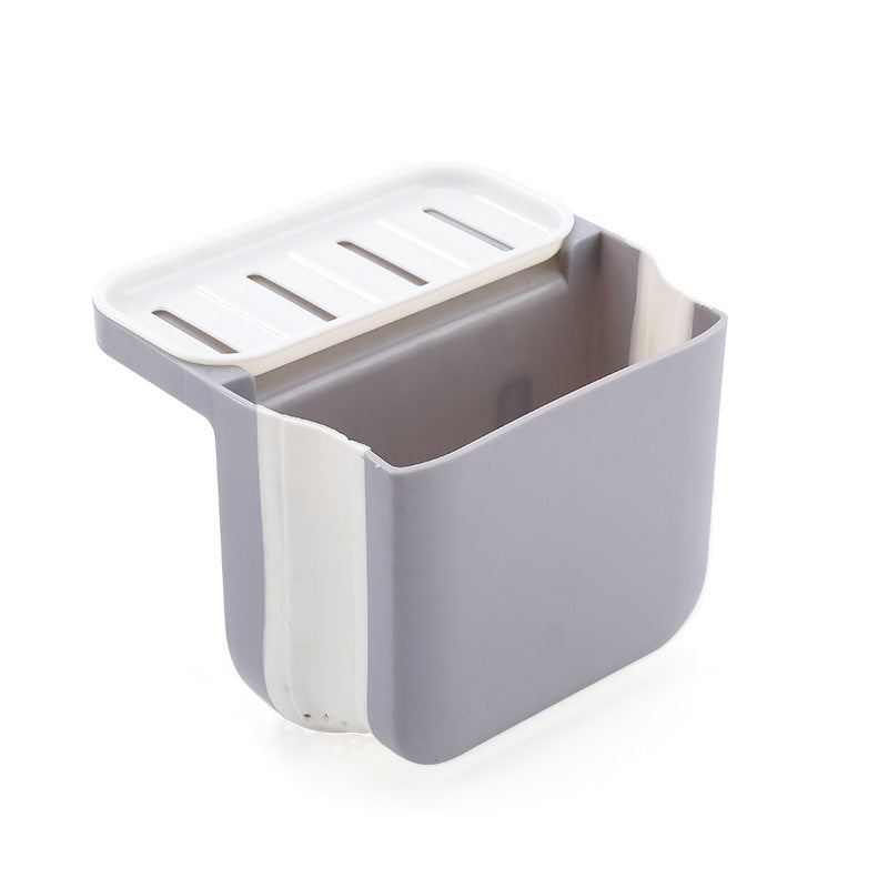Égouttoir d'évier pliable à ventouse - coloris Gris - PLISSÉ